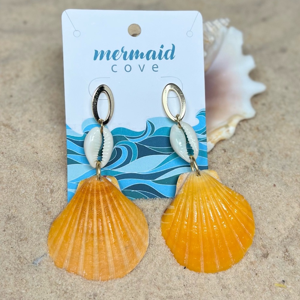 SEASHELL Dangle Earrings
